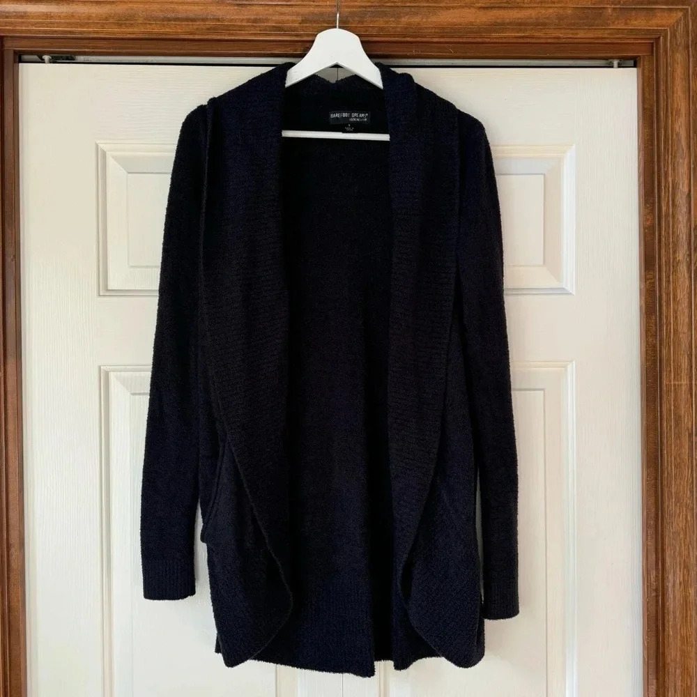 Barefoot Dreams CozyChic Lite® Circle Cardi Long Sleeve Cardigan Women’s size S - Picture 8 of 11